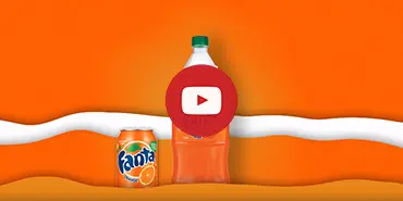 Motion Graphic Image of Fanta Created at Arena